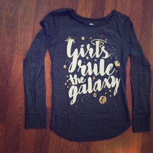 girls long sleeve old navy shirt